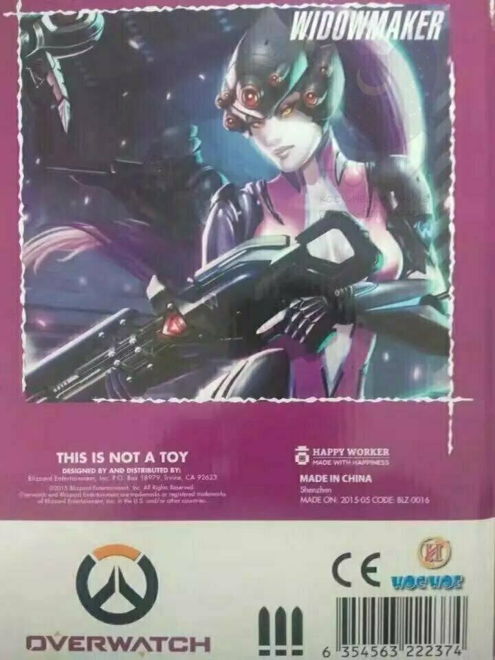 Купить фигурку Роковая Вдова из игры "Овервотч" Бутлег / Figure ...