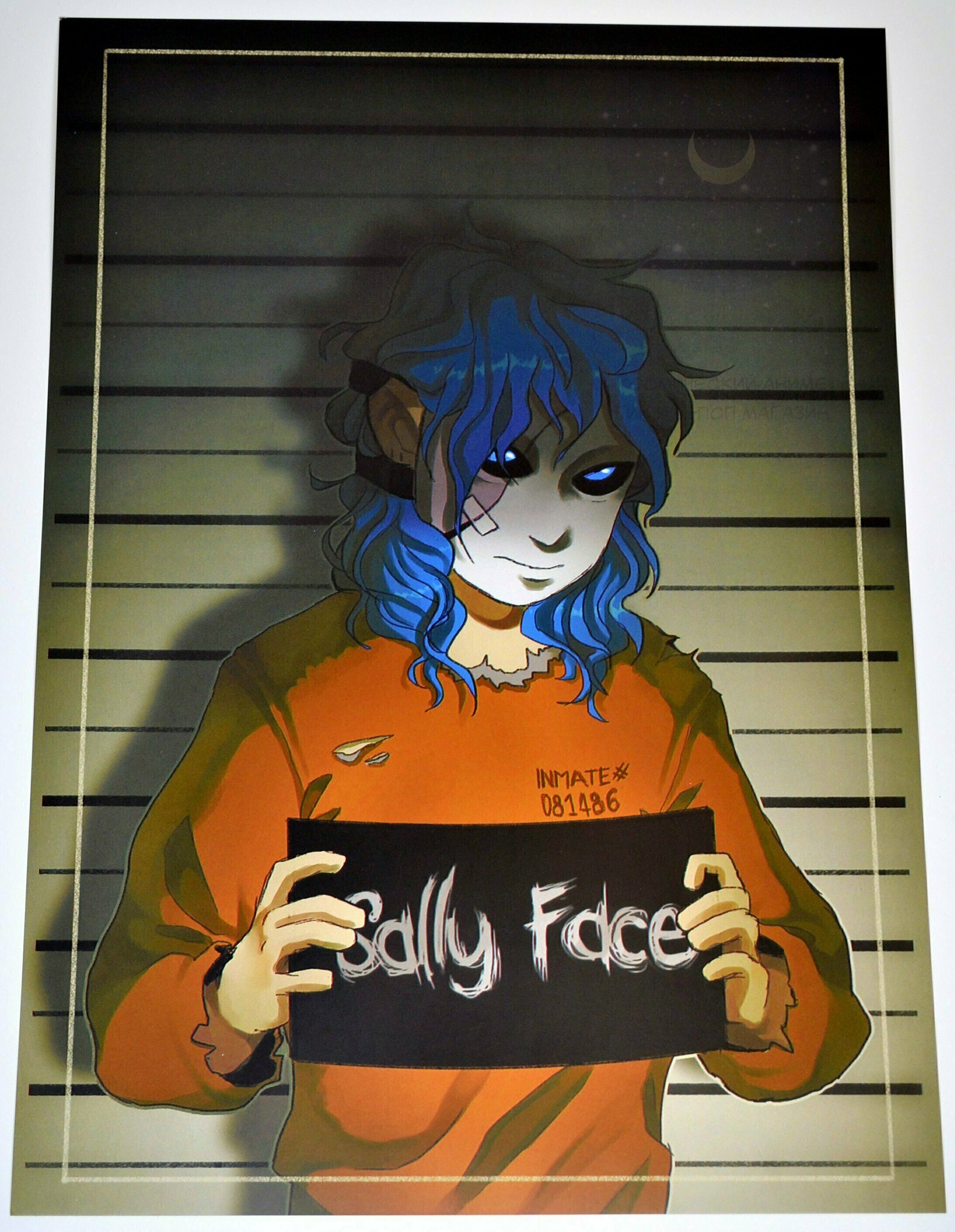 Kupit Plakat Po Igre Salli Fejs Razmer A3 Poster Sally Face V Anime Magazine Nyapi