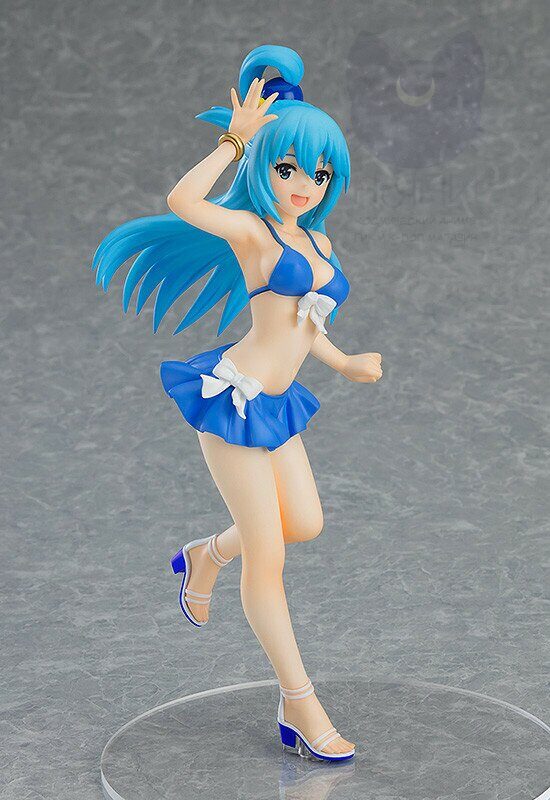 Аниме фигурка "Аква Этот замечательный мир", оригинальная, 18см - Figure Aqua Konosuba POP UP PARADE Swimsuit Ver (уценка)