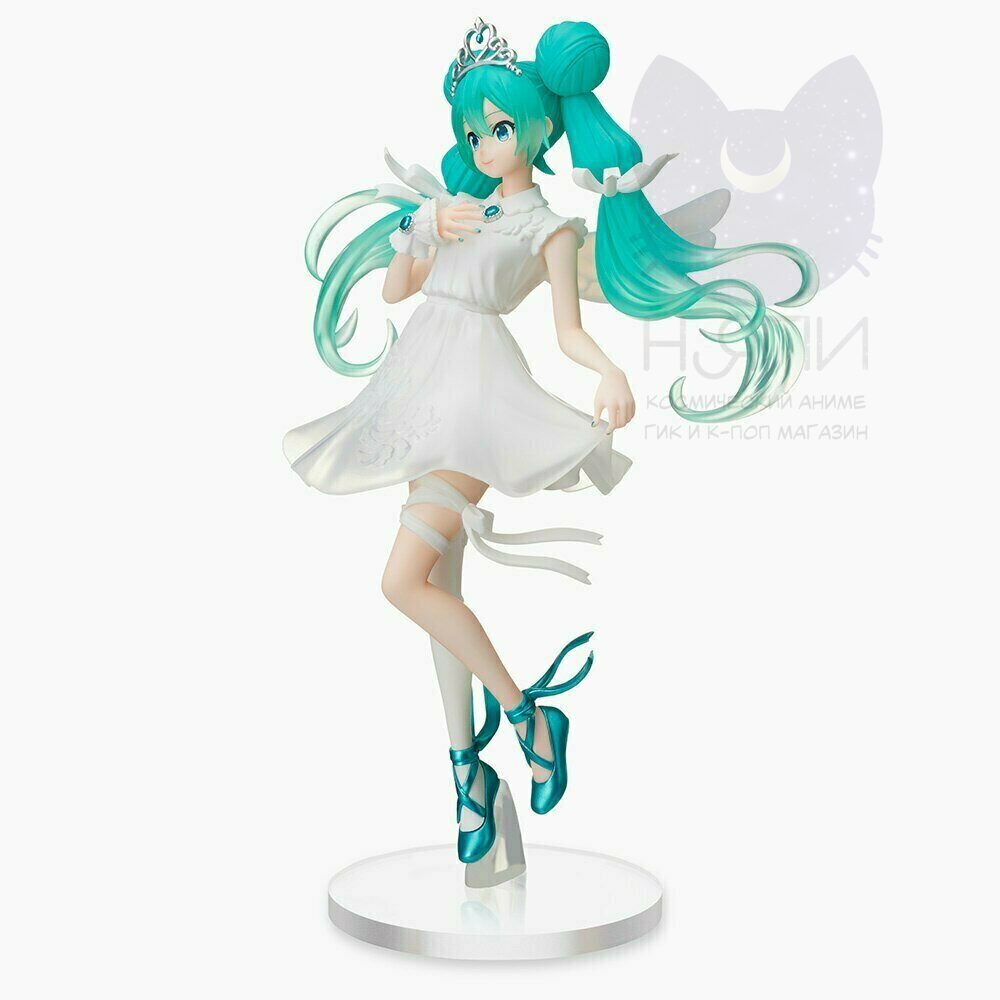 Аниме фигурка "Хатсуне Мику Вокалоид", оригинальная, 24см - Figure 15th Anniversary KEI Ver. Hatsune Miku Vocaloid