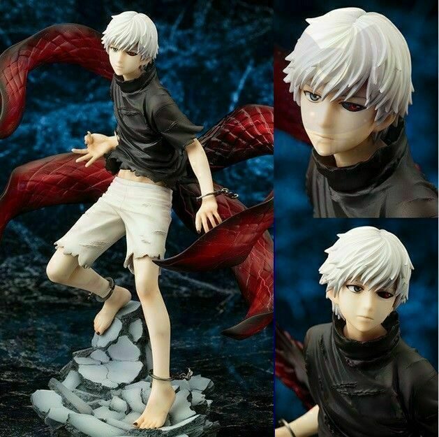 Аниме фигурка "Канеки Кен Токийский Гуль", бутлег, 22см / figure Kaneki Ken Tokyo Ghoul