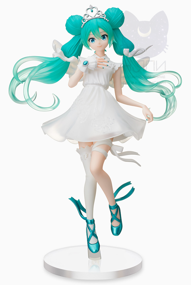 Аниме фигурка "Хатсуне Мику Вокалоид", оригинальная, 24см - Figure 15th Anniversary KEI Ver. Hatsune Miku Vocaloid