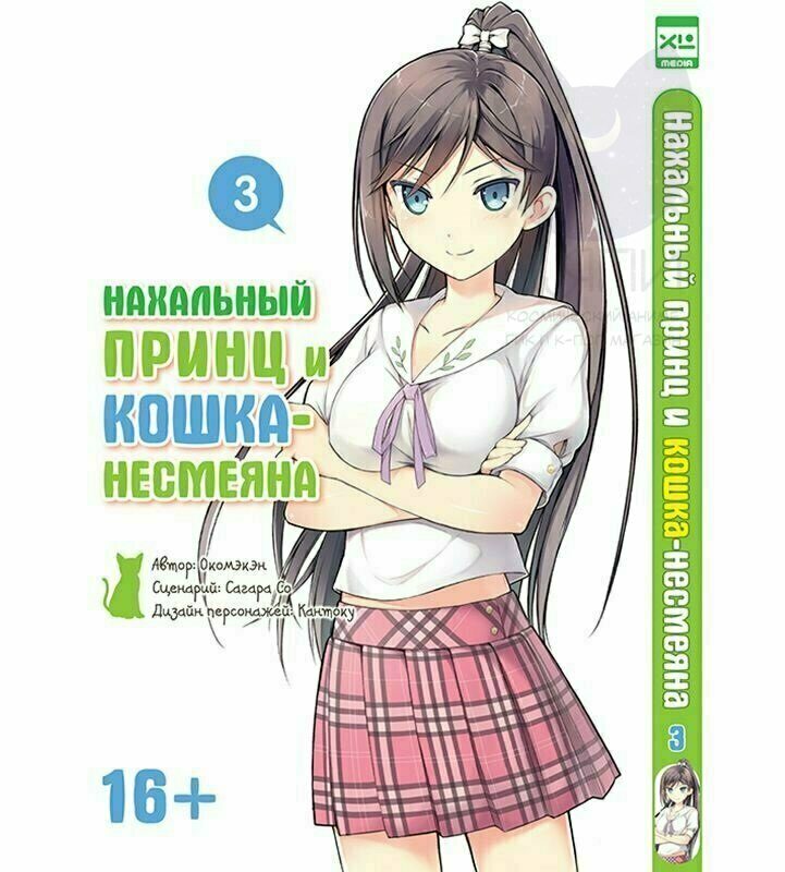 Манга "Нахальный принц и кошка-несмеяна" 3 том 16+ / The Hentai Prince and Stony Cat vol.3