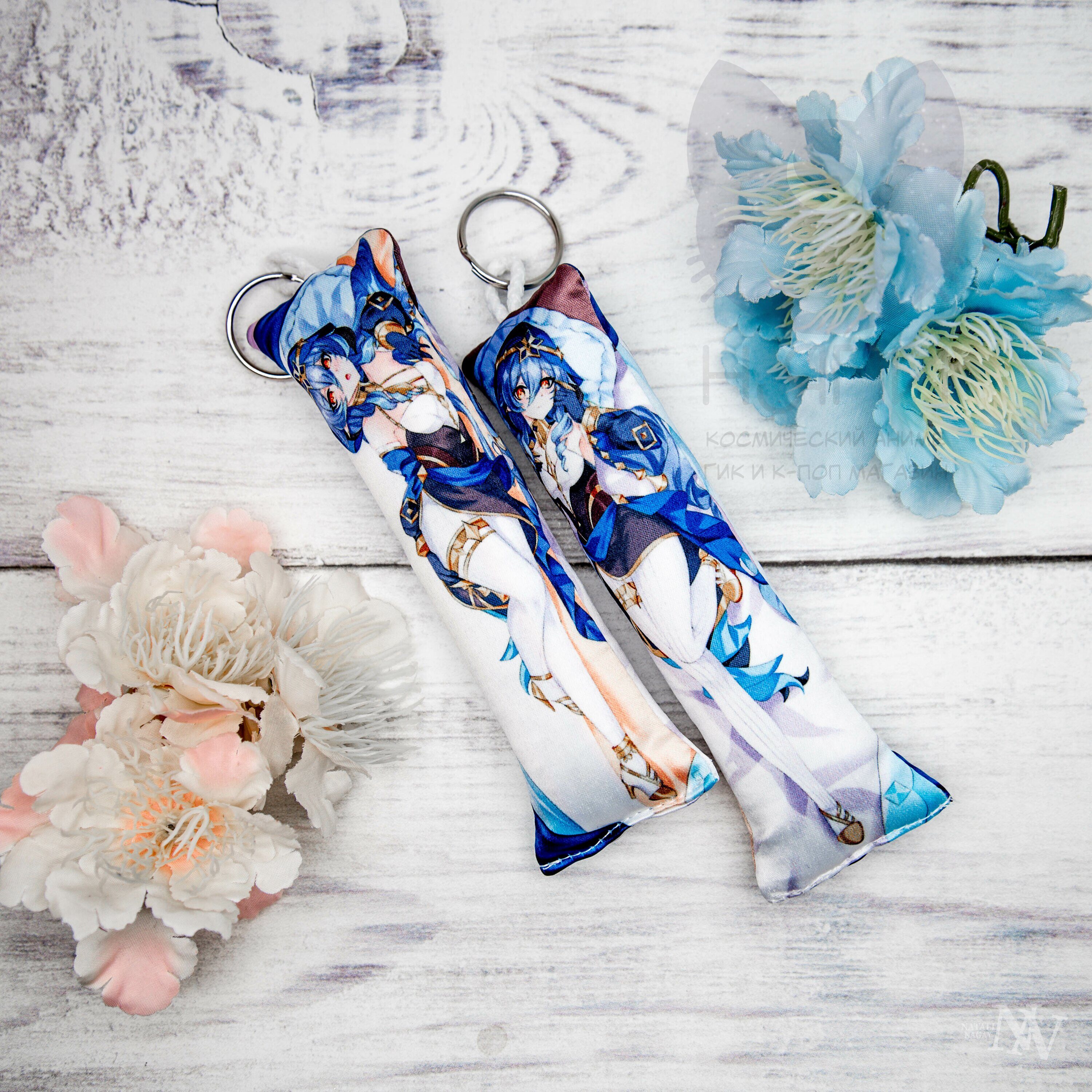 Мини-дакимакура Лайла из игры "Геншин Импакт" – Mini-dakimakura Laila Genshin Impact, 16.5см