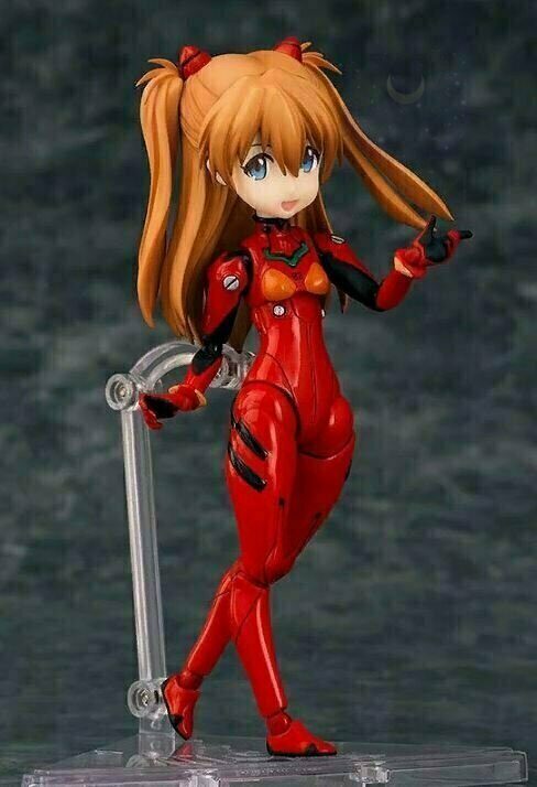 Фигурка фигма Аска из аниме "Евангелион" Бутлег / figure figma Asuka Evangelion, размер фигурки 11см