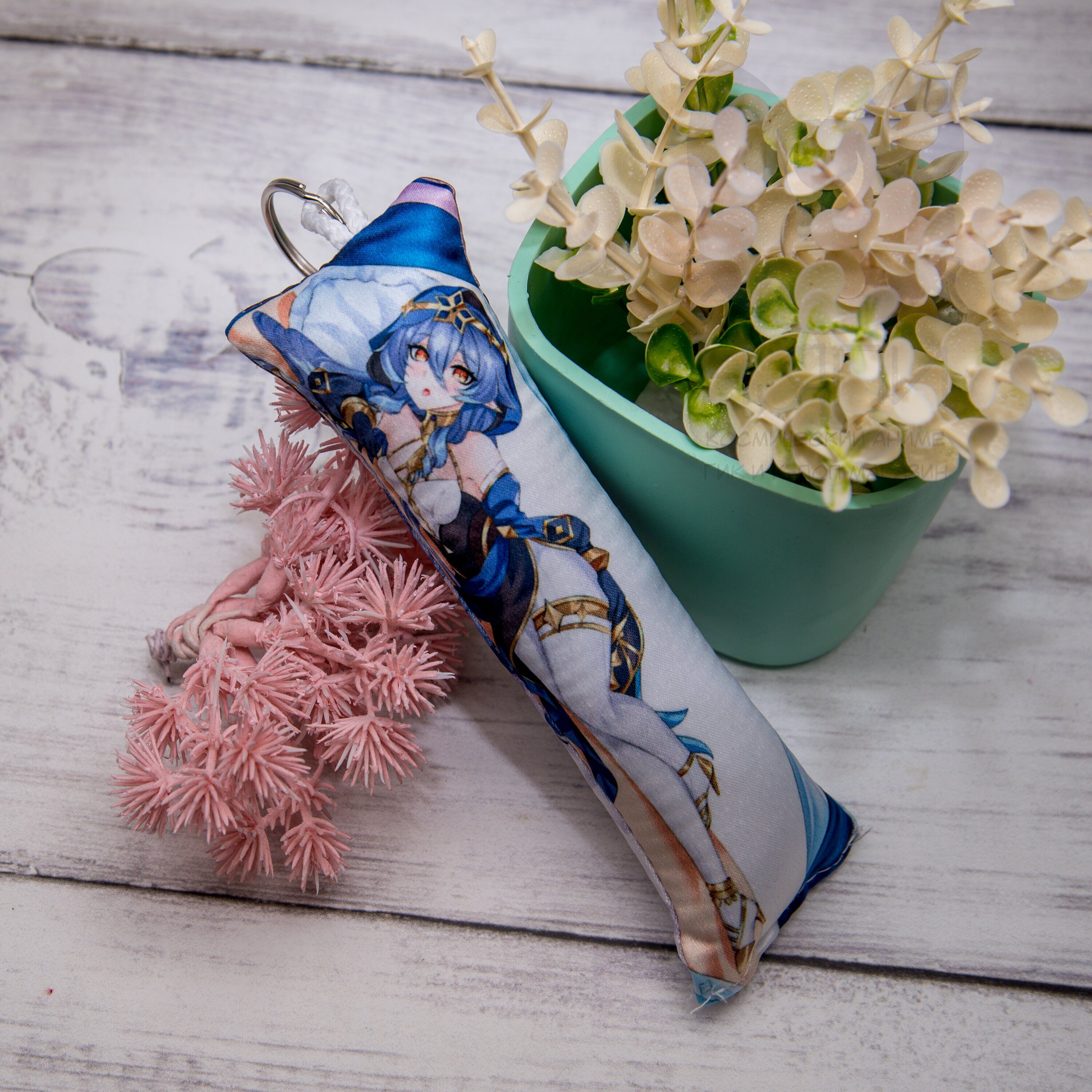 Мини-дакимакура Лайла из игры "Геншин Импакт" – Mini-dakimakura Laila Genshin Impact, 16.5см